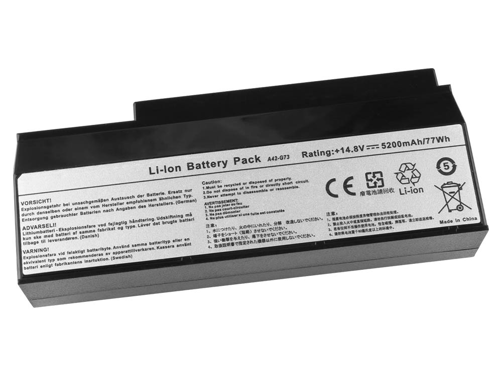8 Cell Asus G73SW-91105V G73SW-91136Z G73SW-91210V Battery
