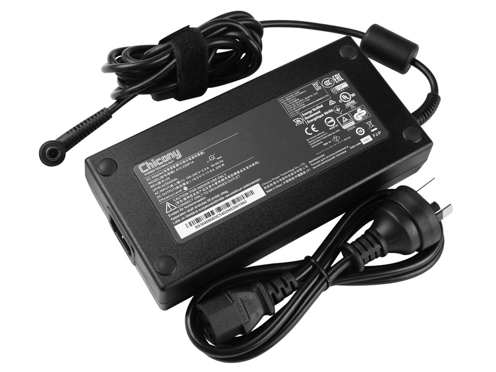 Original 230W Slim Chicony Fujitsu A17-230P1A Power Adapter + Cord - Click Image to Close
