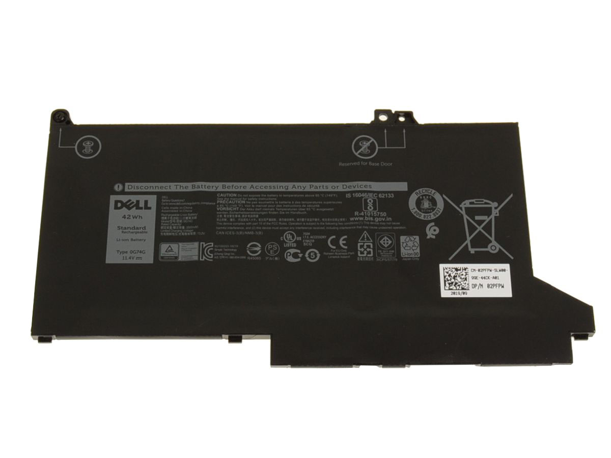 Original 3500mAh 42Wh 3-Cell Dell Latitude 5300 2-in-1 P96G001 Battery - Click Image to Close