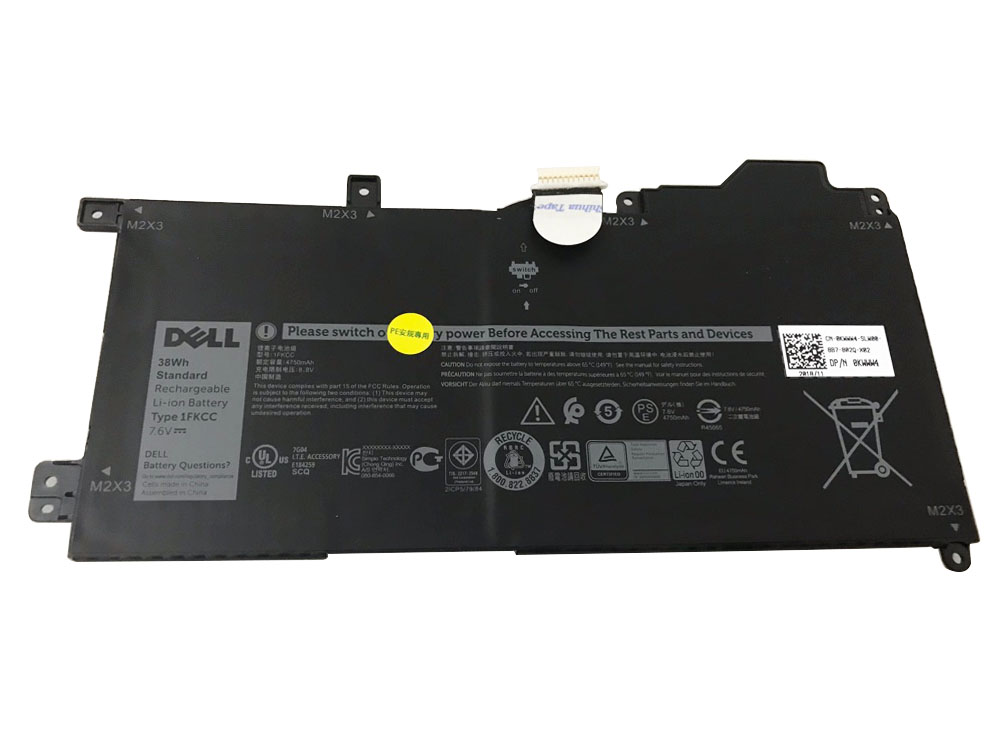 Original Dell KWWW4 0KWWW4 Battery 4750mAh 38Wh