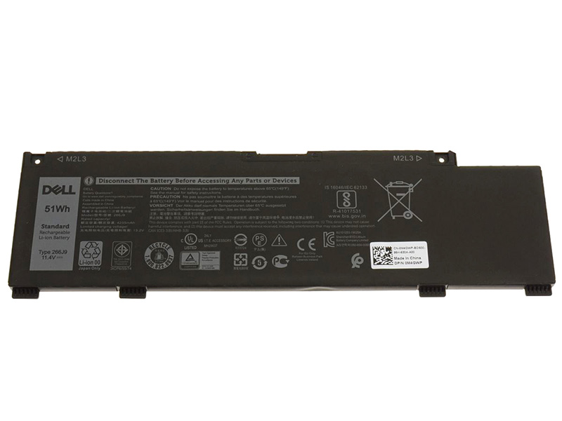 Original Dell PN1VN OM4GWP Battery 4255mAh 51Wh