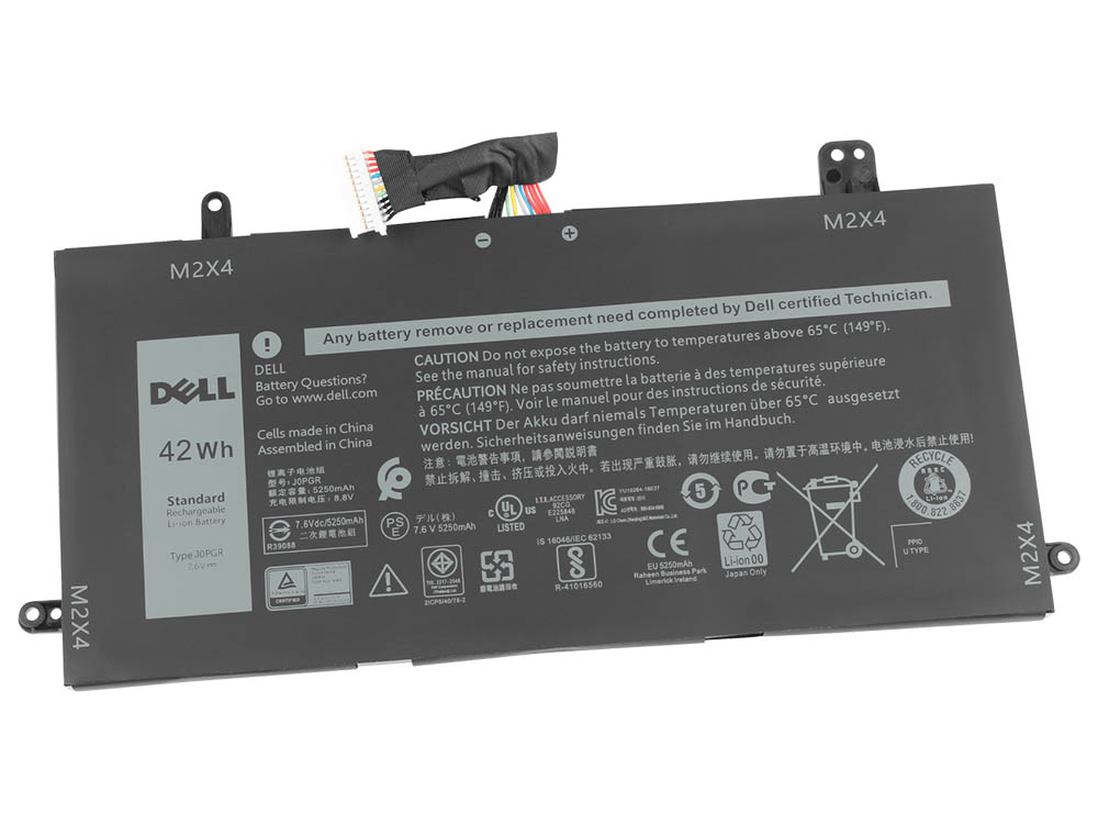 Original Dell JT90P 0JT90P Battery 42Wh