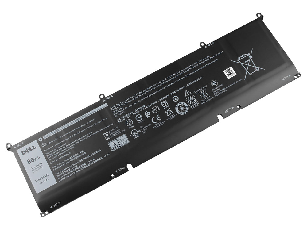 Original 7167mAh 86Wh 6-Cell Dell XPS 15 9500 P91F001 Battery - Click Image to Close