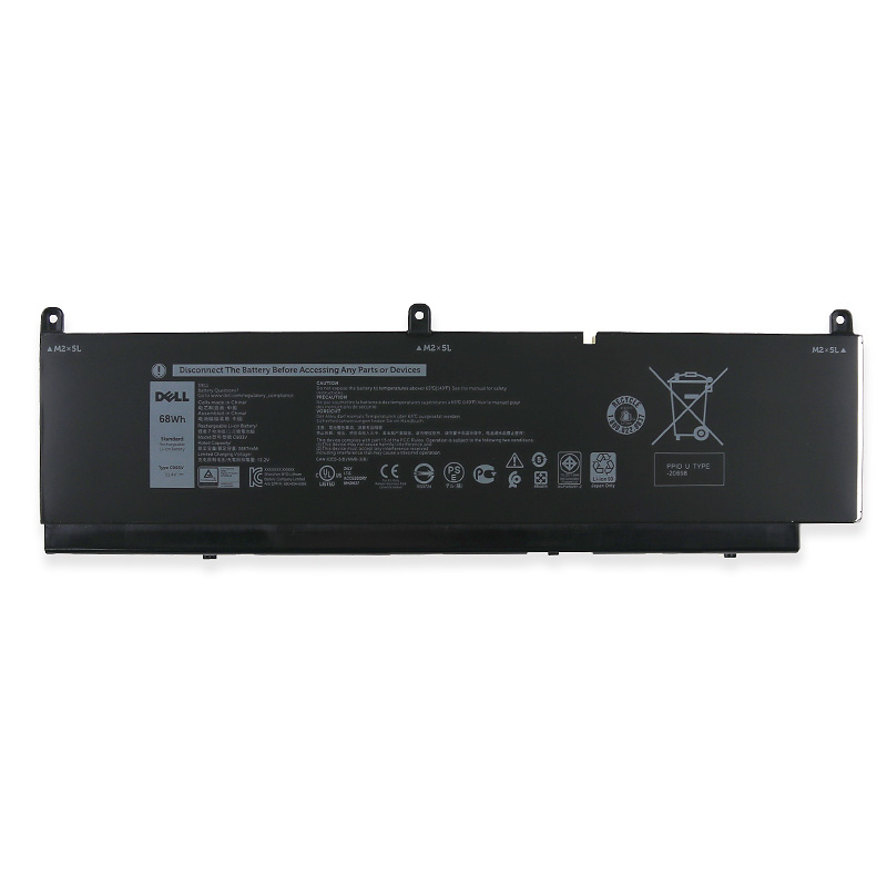 Original Dell 3ICP4/60/80-2 Battery 5667mAh 68Wh