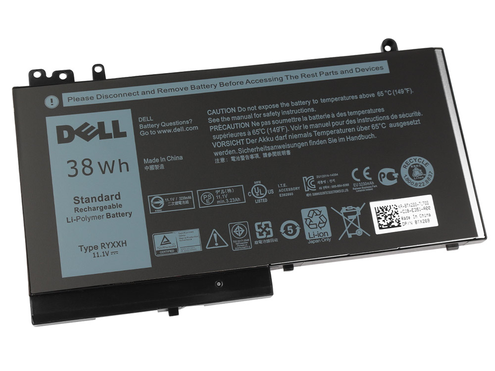 Original Dell VY9ND 0VY9ND Battery 38Wh