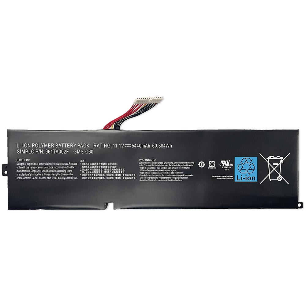 5440mAh 60.384Wh 3-Cell Razer Blade 17.3 RZ09-0071 Battery