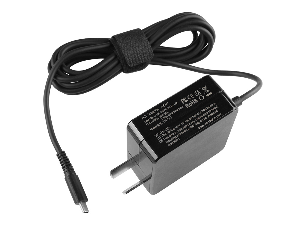 45W USB-C HP L43407-001 Power Adapter Charger