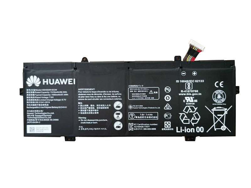Original 7410mAh 56.3Wh Battery Huawei Matebook X Pro i5 - Click Image to Close