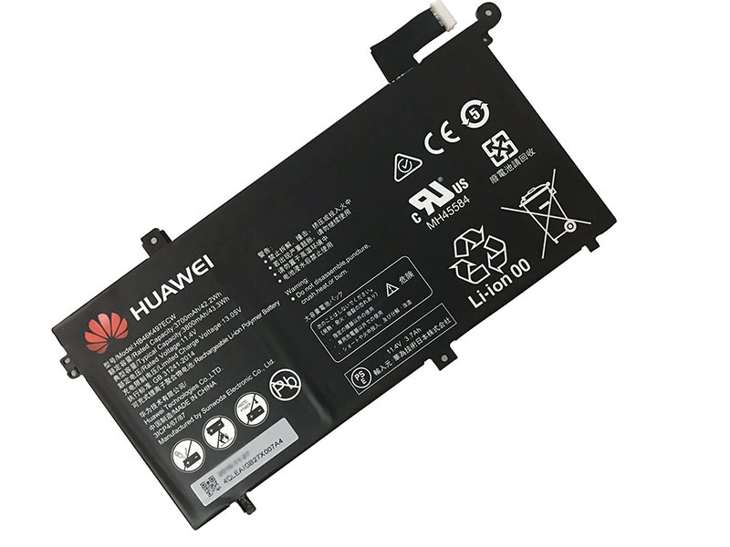 Original 3700mAh 42.2Wh Battery Huawei MateBook D 2018(i5-8250U/8G/256G/2G )
