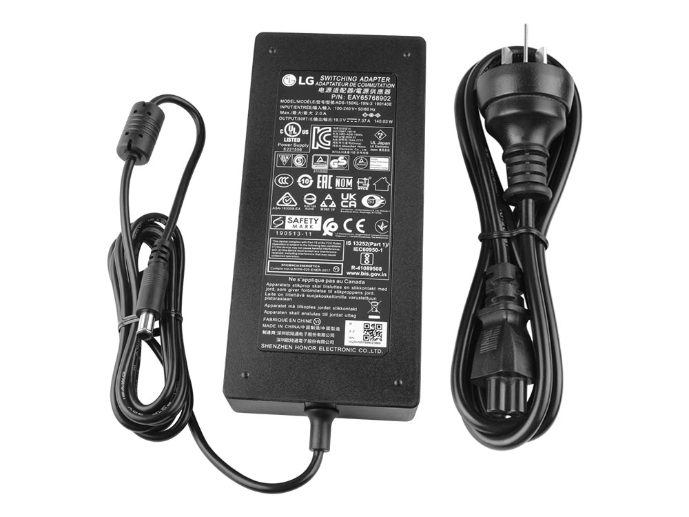 140W LG 21:9 Curved UltraWide Monitor 34UC97 34UC97-S Adapter Charger + Free Cord