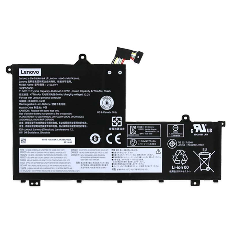 Original 4955mAh 57Wh Battery Lenovo ThinkBook 14 IML 20RV