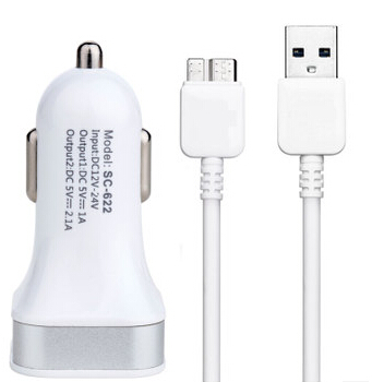 10W Samsung Galaxy S5 SM-G900TRKATMB Auto DC Adapter Car Charger